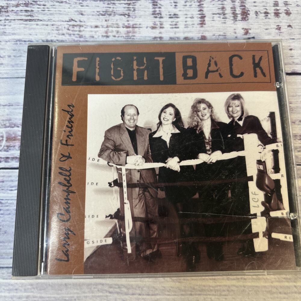 Larry Campbell & Friends Fight Back CD 1997 Evening Star Rare Independent Gospel